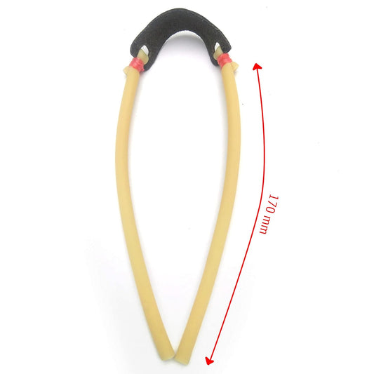 Slingshot Catapult High Velocity Rubber, Color Yellow
