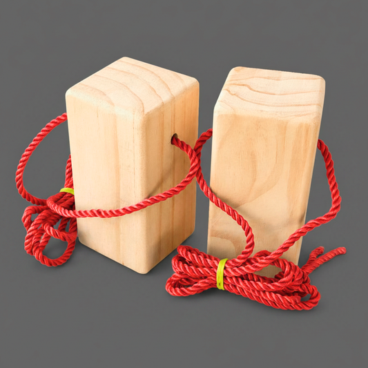 Wooden Walking Blocks Balance Game - Advanced Balance And Coordination Challenge