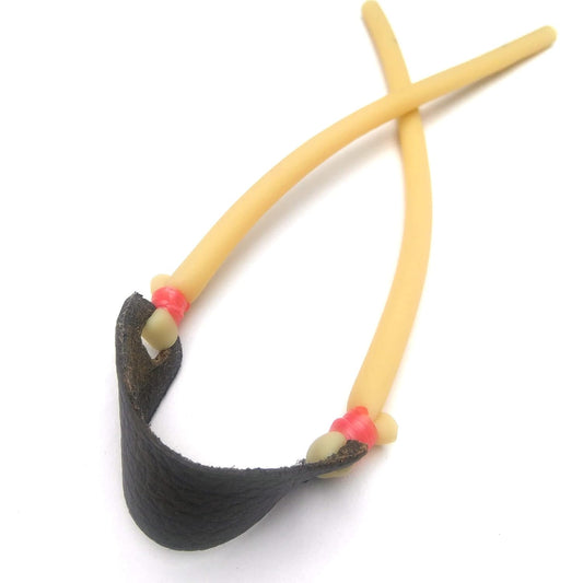 Slingshot Catapult High Velocity Rubber, Color Yellow