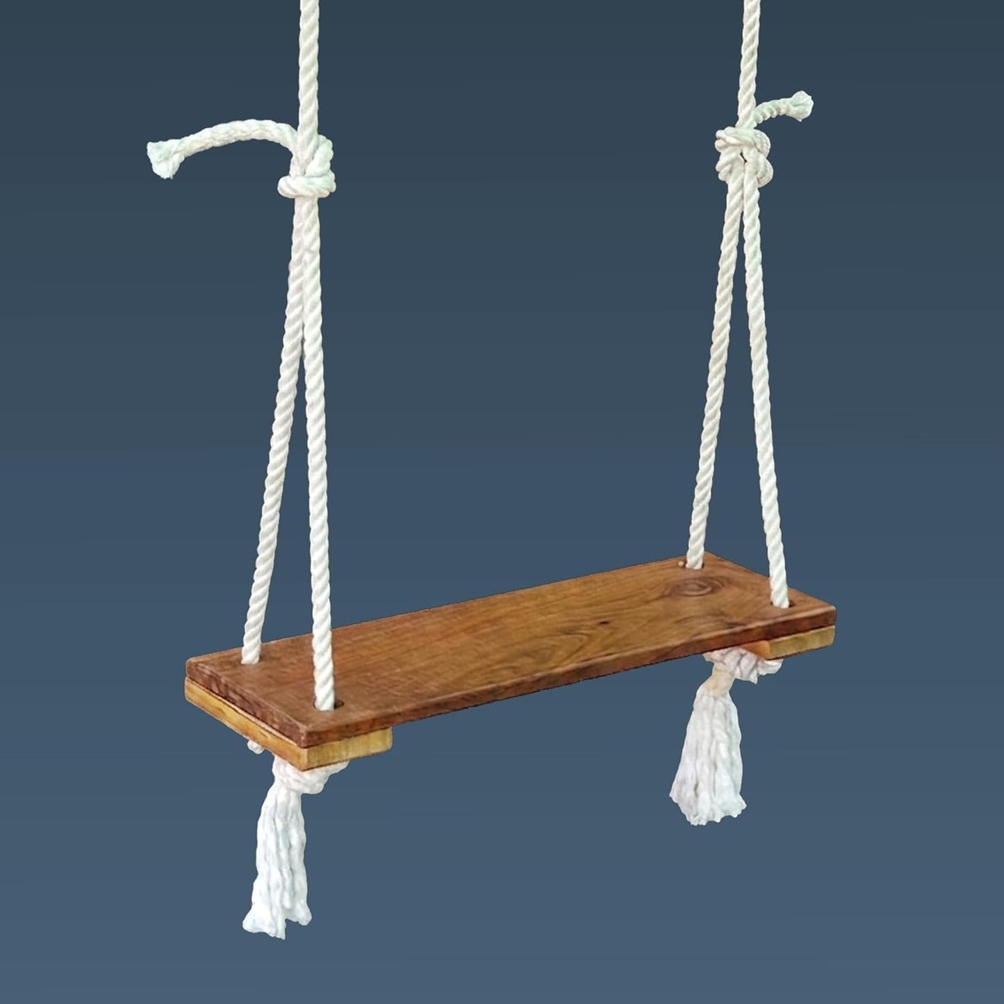 Wooden Rectangle Swing Seat for Kids And Adults