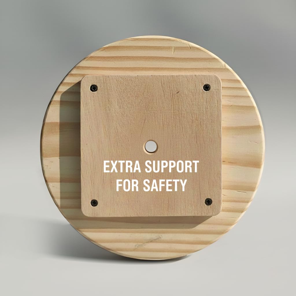 Wooden Disc Swing Seat for Kids & Adults