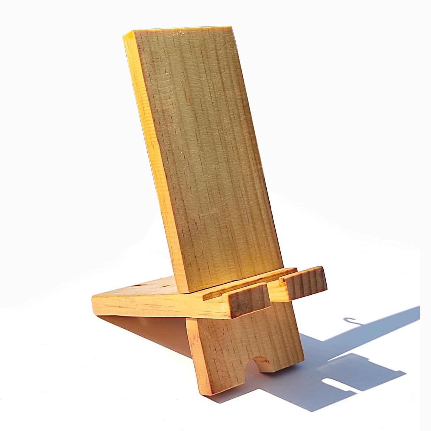 Mobile Phone Stand with Charging Cable Management And Adapter Holder