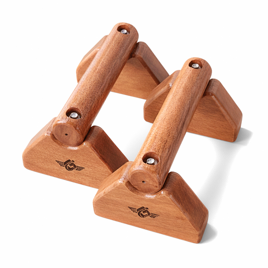 Wooden Push Up Bar Stand for Home And Gym Workouts